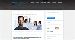 Desktop Screenshot of bluestonechiropractic.com